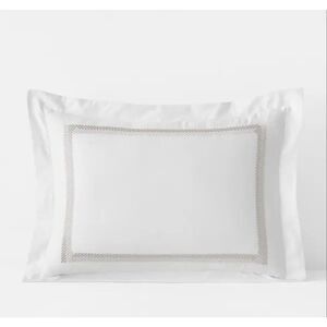 The Company Store Legends Hotel Hewett Taupe Egyptian Cotton Sateen Sham - King